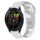Per cinturino in silicone bicolore Garmin Forerunner 265 da 22 mm (grigio + bianco) Per cinturino in silicone bicolore Garmin Forerunner 265 da 22 mm (grigio + bianco)