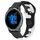 Per cinturino in silicone bicolore Garmin Venu 2 da 22 mm (nero + bianco)