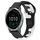 Per cinturino in silicone bicolore Garmin Venu 3 da 22 mm (nero + bianco)