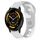 Per cinturino in silicone bicolore Garmin Vivoactive 4 da 22 mm (grigio + bianco) Per cinturino in silicone bicolore Garmin Vivoactive 4 da 22 mm (grigio + bianco)
