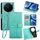 Per vivo X200 Pro 5G Custodia in pelle goffrata con motivo albero e cervo (verde) Per vivo X200 Pro 5G Custodia in pelle goffrata con motivo albero e cervo (verde)
