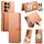 Per Samsung Galaxy S25 Ultra 5G CaseNeo Finger Grip Strap MagSafe Custodia in pelle per telefono (marrone) Per Samsung Galaxy S25 Ultra 5G CaseNeo Finger Grip Strap MagSafe Custodia in pelle per telefono (marrone)