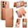 Custodia per Samsung Galaxy S25+ 5G, custodia Neo Finger Grip Strap MagSafe in pelle (marrone) Custodia per Samsung Galaxy S25+ 5G, custodia Neo Finger Grip Strap MagSafe in pelle (marrone)
