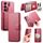 Per Samsung Galaxy S25+ 5G CaseNeo Finger Grip Strap MagSafe Custodia in pelle per telefono (rosso) Per Samsung Galaxy S25+ 5G CaseNeo Finger Grip Strap MagSafe Custodia in pelle per telefono (rosso)
