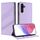 Per Samsung Galaxy F16 5G / M16 5G Custodia per telefono in pelle retrò con portafoglio multifunzionale in rilievo (viola chiaro) Per Samsung Galaxy F16 5G / M16 5G Custodia per telefono in pelle retrò con portafoglio multifunzionale in rilievo (viola chiaro)