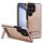 Per Samsung Galaxy S23 Ultra 5G Custodia per telefono PU con supporto multifunzione MagSafe (oro rosa) Per Samsung Galaxy S23 Ultra 5G Custodia per telefono PU con supporto multifunzione MagSafe (oro rosa)