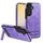 Per Samsung Galaxy S24 5G Custodia multifunzione MagSafe PU per telefono (viola chiaro) Per Samsung Galaxy S24 5G Custodia multifunzione MagSafe PU per telefono (viola chiaro)