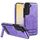 Per Samsung Galaxy S23 5G Custodia multifunzione MagSafe PU per telefono (viola chiaro) Per Samsung Galaxy S23 5G Custodia multifunzione MagSafe PU per telefono (viola chiaro)