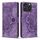 Per iPhone 16 Pro Max Custodia per telefono in pelle smerigliata retrò con stampa mandala (viola) Per iPhone 16 Pro Max Custodia per telefono in pelle smerigliata retrò con stampa mandala (viola)