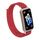 Per Huawei Band 10/9/8 Connettore in plastica Nylon Loop Hook e Loop Chiusura Cinturino per orologio (rosso) Per Huawei Band 10/9/8 Connettore in plastica Nylon Loop Hook e Loop Chiusura Cinturino per orologio (rosso)