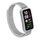 Per Huawei Band 10/9/8 Cinturino per orologio con gancio e passante in nylon con connettore in plastica (grigio cielo) Per Huawei Band 10/9/8 Cinturino per orologio con gancio e passante in nylon con connettore in plastica (grigio cielo)