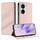 Per Asus Zenfone 10 Custodia per telefono in pelle retrò multifunzionale in rilievo (rosa) Per Asus Zenfone 10 Custodia per telefono in pelle retrò multifunzionale in rilievo (rosa)