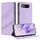 Per Asus ROG Phone 7 Pro Custodia per telefono in pelle retrò con portafoglio multifunzionale in rilievo (viola chiaro) Per Asus ROG Phone 7 Pro Custodia per telefono in pelle retrò con portafoglio multifunzionale in rilievo (viola chiaro)