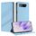 Per Asus ROG Phone 7 Pro Custodia per telefono in pelle retrò con portafoglio multifunzionale in rilievo (azzurro chiaro) Per Asus ROG Phone 7 Pro Custodia per telefono in pelle retrò con portafoglio multifunzionale in rilievo (azzurro chiaro)