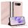 Per Asus ROG Phone 7 Custodia per telefono in pelle retrò con portafoglio multifunzionale in rilievo (rosa) Per Asus ROG Phone 7 Custodia per telefono in pelle retrò con portafoglio multifunzionale in rilievo (rosa)