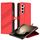 Per Samsung Galaxy Z Fold6 5G Custodia per telefono in pelle retrò con portafoglio multifunzionale in rilievo (rosso) Per Samsung Galaxy Z Fold6 5G Custodia per telefono in pelle retrò con portafoglio multifunzionale in rilievo (rosso)