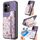 Per OPPO Reno13 F Retro Painted Zipper Wallet Back Custodia per telefono (viola) Per OPPO Reno13 F Retro Painted Zipper Wallet Back Custodia per telefono (viola)