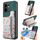 Per OPPO Reno13 F Retro Painted Zipper Back Custodia per telefono (verde)