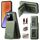 Per Xiaomi 15 Twill Tessuto Pelle Verticale Flip RFID Card Bag Custodia per Telefono (Verde) Per Xiaomi 15 Twill Tessuto Pelle Verticale Flip RFID Card Bag Custodia per Telefono (Verde)