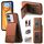 Per Redmi Turbo 4 Twill Tessuto Pelle Verticale Flip RFID Card Bag Custodia per Telefono (Marrone) Per Redmi Turbo 4 Twill Tessuto Pelle Verticale Flip RFID Card Bag Custodia per Telefono (Marrone)