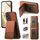 Per Honor 200 Twill Tessuto Pelle Verticale Flip RFID Card Bag Custodia per Telefono (Marrone) Per Honor 200 Twill Tessuto Pelle Verticale Flip RFID Card Bag Custodia per Telefono (Marrone)