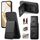 Custodia per telefono con cerniera verticale in tessuto Twill di Honor 300 Ultra RFID Card Bag (nero) Custodia per telefono con cerniera verticale in tessuto Twill di Honor 300 Ultra RFID Card Bag (nero)