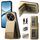 Per OPPO Find X8 Pro Twill Tessuto Pelle Verticale Flip RFID Card Bag Custodia per Telefono (Cachi) Per OPPO Find X8 Pro Twill Tessuto Pelle Verticale Flip RFID Card Bag Custodia per Telefono (Cachi)