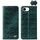 Per iPhone 16e Fierre Shann Custodia magnetica in vera pelle con texture di coccodrillo (verde) Per iPhone 16e Fierre Shann Custodia magnetica in vera pelle con texture di coccodrillo (verde)