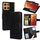 Per Motorola Moto G15 / G15 Power Custodia in pelle con texture Crystal (nera) Per Motorola Moto G15 / G15 Power Custodia in pelle con texture Crystal (nera)