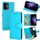 Per OPPO Reno13 F 5G / 4G Custodia in pelle con texture di cristallo (blu cielo) Per OPPO Reno13 F 5G / 4G Custodia in pelle con texture di cristallo (blu cielo)