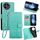 Per OnePlus Ace 5 / 5 Pro Custodia in pelle goffrata con motivo albero e cervo (verde) Per OnePlus Ace 5 / 5 Pro Custodia in pelle goffrata con motivo albero e cervo (verde)