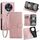 Per Tecno Spark 30 4G Custodia in pelle goffrata con motivo albero e cervo (oro rosa) Per Tecno Spark 30 4G Custodia in pelle goffrata con motivo albero e cervo (oro rosa)