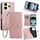 Per Redmi Note 14 4G 163,25 mm Custodia in pelle goffrata con motivo albero e cervo (oro rosa) Per Redmi Note 14 4G 163,25 mm Custodia in pelle goffrata con motivo albero e cervo (oro rosa)