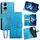 Per Redmi Turbo 4 Custodia in pelle goffrata con motivo albero e cervo (blu) Per Redmi Turbo 4 Custodia in pelle goffrata con motivo albero e cervo (blu)