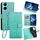 Per Redmi Turbo 4 Custodia in pelle goffrata con motivo albero e cervo (verde) Per Redmi Turbo 4 Custodia in pelle goffrata con motivo albero e cervo (verde)