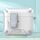 Per AirPods 3 auricolari Bluetooth wireless MagSafe Holder Custodia protettiva (bianco azzurro) Per AirPods 3 auricolari Bluetooth wireless MagSafe Holder Custodia protettiva (bianco azzurro)