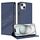 Per iPhone 15 Plus Custodia per telefono in pelle retrò con portafoglio multifunzionale in rilievo (blu scuro) Per iPhone 15 Plus Custodia per telefono in pelle retrò con portafoglio multifunzionale in rilievo (blu scuro)