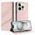 Per iPhone 14 Pro Custodia per telefono in pelle retrò con portafoglio multifunzionale in rilievo (rosa) Per iPhone 14 Pro Custodia per telefono in pelle retrò con portafoglio multifunzionale in rilievo (rosa)