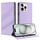 Per iPhone 14 Pro Max Custodia per telefono in pelle retrò con portafoglio multifunzionale in rilievo (viola chiaro) Per iPhone 14 Pro Max Custodia per telefono in pelle retrò con portafoglio multifunzionale in rilievo (viola chiaro)