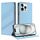 Per iPhone 14 Pro Max Custodia per telefono in pelle retrò con portafoglio multifunzionale in rilievo (azzurro chiaro) Per iPhone 14 Pro Max Custodia per telefono in pelle retrò con portafoglio multifunzionale in rilievo (azzurro chiaro)