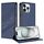Per iPhone 14 Pro Max Custodia per telefono in pelle retrò con portafoglio multifunzionale in rilievo (blu scuro) Per iPhone 14 Pro Max Custodia per telefono in pelle retrò con portafoglio multifunzionale in rilievo (blu scuro)
