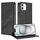Per iPhone 12 mini Custodia per telefono in pelle retrò con portafoglio multifunzionale in rilievo (nero) Per iPhone 12 mini Custodia per telefono in pelle retrò con portafoglio multifunzionale in rilievo (nero)