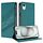 Per iPhone XR Custodia per telefono in pelle retrò con portafoglio multifunzionale in rilievo (verde scuro) Per iPhone XR Custodia per telefono in pelle retrò con portafoglio multifunzionale in rilievo (verde scuro)
