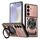 Per Samsung Galaxy S25+ / S24+ 5G Armor Supporto Rotante MagSafe Custodia per Telefono (Oro Rosa) Per Samsung Galaxy S25+ / S24+ 5G Armor Supporto Rotante MagSafe Custodia per Telefono (Oro Rosa)