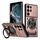 Per Samsung Galaxy S22 Ultra 5G Armor Supporto Rotante MagSafe Custodia per Telefono (Oro Rosa) Per Samsung Galaxy S22 Ultra 5G Armor Supporto Rotante MagSafe Custodia per Telefono (Oro Rosa)