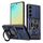 Per Samsung Galaxy S24 FE 5G Armor Rotating Holder MagSafe Custodia per telefono (blu) Per Samsung Galaxy S24 FE 5G Armor Rotating Holder MagSafe Custodia per telefono (blu)