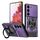 Per Samsung Galaxy S20 FE Armor Supporto Rotante MagSafe Custodia per Telefono (Viola) Per Samsung Galaxy S20 FE Armor Supporto Rotante MagSafe Custodia per Telefono (Viola)