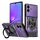 Per Samsung Galaxy A05 Armor Supporto Rotante MagSafe Custodia per Telefono (Viola) Per Samsung Galaxy A05 Armor Supporto Rotante MagSafe Custodia per Telefono (Viola)