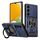 Per Samsung Galaxy A13 / A04e Custodia per telefono con supporto rotante MagSafe Armor (blu) Per Samsung Galaxy A13 / A04e Custodia per telefono con supporto rotante MagSafe Armor (blu)