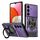 Per Samsung Galaxy A14 5G / 4G Custodia per telefono con supporto rotante MagSafe (viola) Per Samsung Galaxy A14 5G / 4G Custodia per telefono con supporto rotante MagSafe (viola)